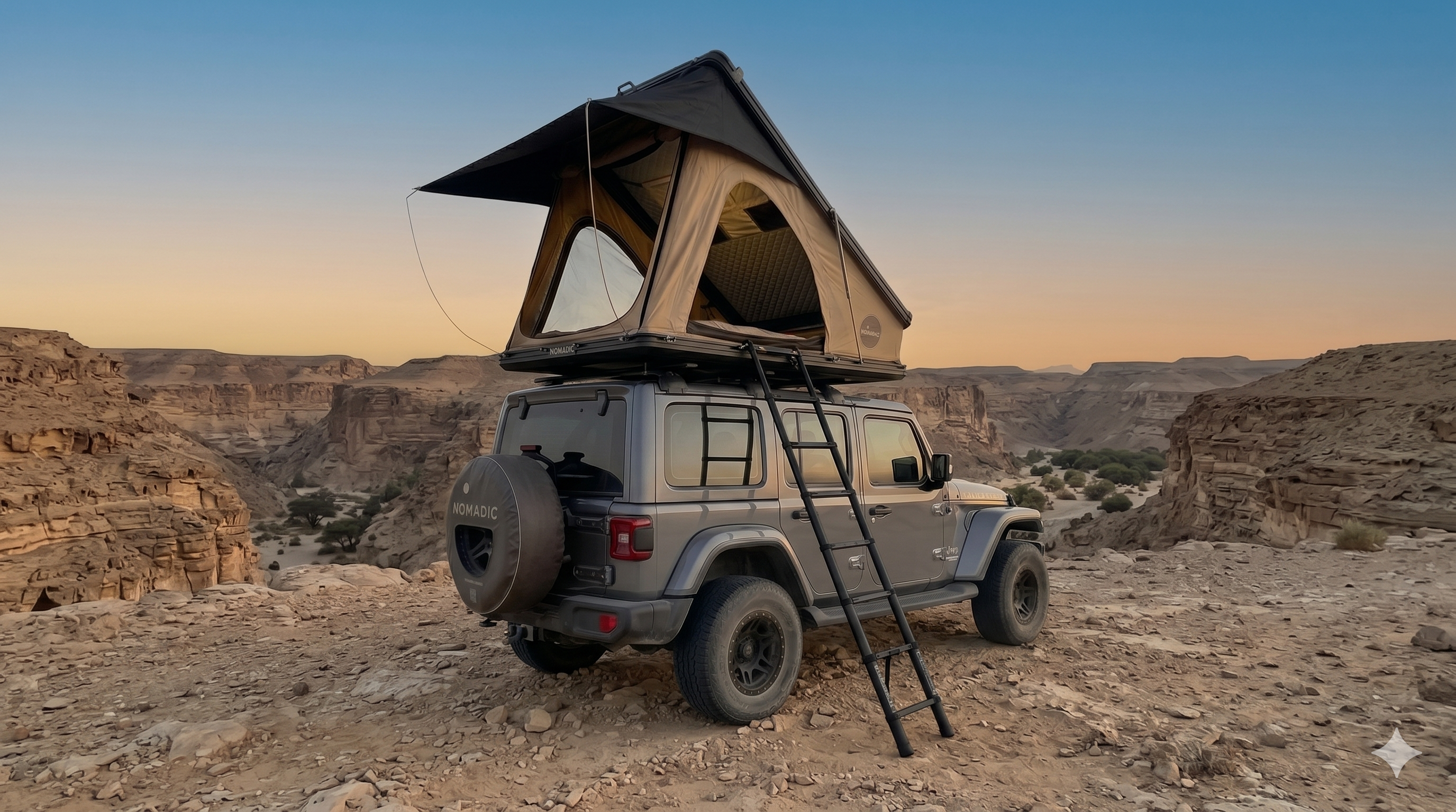 Nomadic Rooftop Tents (RTTs)